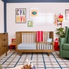 image:imageDavinci Marley 3in1 Convertible Baby Crib Walnut  GREENGUARD Gold Certified FSC Certified Converts to Toddler Bed amp Daybed 4 Adjustable Mattress Heights  Easy AssemblyWalnut