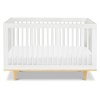 image:imageDavinci Marley 3in1 Convertible Baby Crib Walnut  GREENGUARD Gold Certified FSC Certified Converts to Toddler Bed amp Daybed 4 Adjustable Mattress Heights  Easy AssemblyWhite