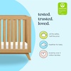 image:imageDavinci Otto 3in1 Convertible Baby Crib GREENGUARD Certified Honey  Converts to Toddler Bed amp Daybed 4 Adjustable Mattress Heights  Toddler Conversion Kit Sold Separately Easy to AssembleHoney