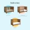 image:imageDavinci Otto 3in1 Convertible Baby Crib GREENGUARD Certified Honey  Converts to Toddler Bed amp Daybed 4 Adjustable Mattress Heights  Toddler Conversion Kit Sold Separately Easy to AssembleWalnut