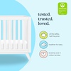 image:imageDavinci Otto 3in1 Convertible Baby Crib GREENGUARD Certified Honey  Converts to Toddler Bed amp Daybed 4 Adjustable Mattress Heights  Toddler Conversion Kit Sold Separately Easy to AssembleWhite