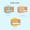 image:imageDavinci Otto 3in1 Convertible Baby Crib GREENGUARD Certified Honey  Converts to Toddler Bed amp Daybed 4 Adjustable Mattress Heights  Toddler Conversion Kit Sold Separately Easy to AssembleHoney