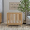 image:imageDavinci Otto 3in1 Convertible Mini Baby Crib w 4 Mattress  Honey  GREENGUARD Gold Certified Mini Crib Convertible to Toddler Bed amp Daybed  Easy to Assemble  4 Adjustable Mattress HeightsHoney