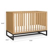 image:imageDavinci Ryder 3in1 Convertible Crib in Honey Greenguard Gold CertifiedHoney