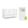 image:imageDavinci Sammy Scallop 4in1 Convertible Baby Crib Powder Blue  GREENGUARD Gold Certified Converts to Toddler Bed amp Daybed amp FullSize Bed 4 Adjustable Mattress Heights  Easy to AssembleWhite