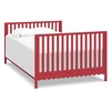 image:imageDavinci Sammy Scallop 4in1 Convertible Baby Crib Powder Blue  GREENGUARD Gold Certified Converts to Toddler Bed amp Daybed amp FullSize Bed 4 Adjustable Mattress Heights  Easy to AssembleStrawberry Red