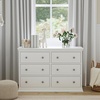 image:imageDavinci Signature 6Drawer Double Dresser in HazelnutWhite