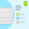 image:imageDavinci Signature 6Drawer Double Dresser in HazelnutWhite