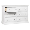 image:imageDavinci Signature 6Drawer Double Dresser in HazelnutWhite