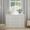 image:imageDavinci Signature 6Drawer Double Dresser in HazelnutWhite