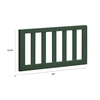 image:imageDavinci Toddler Bed Conversion Kit M12599 in Forest GreenForest Green