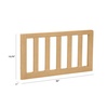 image:imageDavinci Toddler Bed Conversion Kit M12599 in Forest GreenHoney