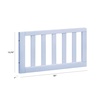 image:imageDavinci Toddler Bed Conversion Kit M12599 in Forest GreenPowder Blue