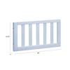 image:imageDavinci Toddler Bed Conversion Kit M12599 in Forest GreenPowder Blue