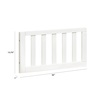 image:imageDavinci Toddler Bed Conversion Kit M12599 in Forest GreenWarm White