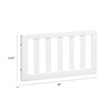 image:imageDavinci Toddler Bed Conversion Kit M12599 in Forest GreenWhite