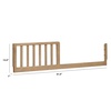 image:imageDavinci Toddler Bed Conversion Kit M3099 in Washed NaturalIn Hazelnut