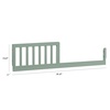 image:imageDavinci Toddler Bed Conversion Kit M3099 in Washed NaturalLight Sage
