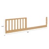 image:imageDavinci Toddler Bed Conversion Kit M3899 in Forest GreenHoney