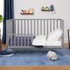 image:imageDavinci Union 4in1 Convertible Crib in Grey Greenguard Gold Certified  Crib Convertible to Toddler Bed Daybed amp FullSize Bed  4 Adjustable Mattress Heights  Conversion Kits Sold SeparatelyGrey
