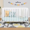 image:imageDavinci Union 4in1 Convertible Crib in Grey Greenguard Gold Certified  Crib Convertible to Toddler Bed Daybed amp FullSize Bed  4 Adjustable Mattress Heights  Conversion Kits Sold SeparatelyWhite