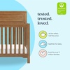 image:imagedaVinci Autumn 4in1 Baby Crib Convertible to Toddler Bed Daybed FullSize Bed  Easy Assembly  GREENGUARD Certified  4 Adjustable Mattress Heights  Conversion Kit Sold Separately Chestnut  GREENGUARD Certified Converts to Toddler Bed Daybed FullSize Bed  4 Adjustable Heights  Conversion Kits Sold Separately
