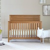 image:imagedaVinci Autumn 4in1 Baby Crib Convertible to Toddler Bed Daybed FullSize Bed  Easy Assembly  GREENGUARD Certified  4 Adjustable Mattress Heights  Conversion Kit Sold Separately Chestnut  GREENGUARD Certified Converts to Toddler Bed Daybed FullSize Bed  4 Adjustable Heights  Conversion Kits Sold Separately