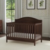 image:imagedaVinci Charlie 4in1 Baby Crib Convertible to Toddler Bed Daybed FullSize Bed Easy Assembly  GREENGUARD Gold Certified  4 Adjustable Mattress Heights Conversion Kit Sold Separately  Espresso