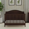 image:imagedaVinci Charlie 4in1 Baby Crib Convertible to Toddler Bed Daybed FullSize Bed Easy Assembly  GREENGUARD Gold Certified  4 Adjustable Mattress Heights Conversion Kit Sold Separately  Espresso