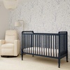image:imagedaVinci Jenny Lind 3in1 Convertible Baby Crib Navy  GREENGUARD Gold Certified Converts to Toddler Bed amp Daybed 4 Adjustable Mattress Heights  Conversion Kit Sold SeparatelyNavy