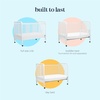 image:imagedaVinci Jenny Lind 3in1 Convertible Baby Crib Navy  GREENGUARD Gold Certified Converts to Toddler Bed amp Daybed 4 Adjustable Mattress Heights  Conversion Kit Sold SeparatelyWhite