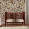 image:imagedaVinci Jenny Lind 3in1 Convertible Baby Crib Navy  GREENGUARD Gold Certified Converts to Toddler Bed amp Daybed 4 Adjustable Mattress Heights  Conversion Kit Sold SeparatelyRich Cherry