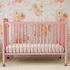 image:imagedaVinci Jenny Lind 3in1 Convertible Baby Crib Navy  GREENGUARD Gold Certified Converts to Toddler Bed amp Daybed 4 Adjustable Mattress Heights  Conversion Kit Sold SeparatelyBlush Pink