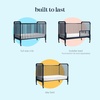 image:imagedaVinci Jenny Lind 3in1 Convertible Baby Crib Navy  GREENGUARD Gold Certified Converts to Toddler Bed amp Daybed 4 Adjustable Mattress Heights  Conversion Kit Sold SeparatelyNavy