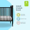image:imagedaVinci Jenny Lind 3in1 Convertible Baby Crib Navy  GREENGUARD Gold Certified Converts to Toddler Bed amp Daybed 4 Adjustable Mattress Heights  Conversion Kit Sold SeparatelyEbony