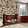 image:imagedaVinci Jenny Lind 3in1 Convertible Baby Crib Navy  GREENGUARD Gold Certified Converts to Toddler Bed amp Daybed 4 Adjustable Mattress Heights  Conversion Kit Sold SeparatelyRich Cherry