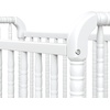 image:imagedaVinci Jenny Lind 3in1 Convertible Baby Crib Navy  GREENGUARD Gold Certified Converts to Toddler Bed amp Daybed 4 Adjustable Mattress Heights  Conversion Kit Sold SeparatelyWhite