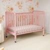 image:imagedaVinci Jenny Lind 3in1 Convertible Baby Crib Navy  GREENGUARD Gold Certified Converts to Toddler Bed amp Daybed 4 Adjustable Mattress Heights  Conversion Kit Sold SeparatelyBlush Pink