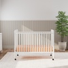 image:imagedaVinci Jenny Lind 3in1 Convertible Baby Crib Navy  GREENGUARD Gold Certified Converts to Toddler Bed amp Daybed 4 Adjustable Mattress Heights  Conversion Kit Sold SeparatelyWhite