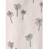 image:imagelittle planet by carters Unisex Baby 3pack Short Sleeve Bodysuits Made With Organic CottonPalm Trees