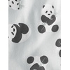 image:imagelittle planet by carters Unisex Baby 3pack Short Sleeve Bodysuits Made With Organic CottonPandaStarStriped