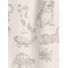 image:imagelittle planet by carters Unisex Baby 3pack Short Sleeve Bodysuits Made With Organic CottonPet