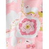image:imagelittle planet by carters Unisex Baby 3pack Short Sleeve Bodysuits Made With Organic CottonPink Floral