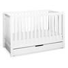 image:imageCarters by DaVinci Colby 4in1 Convertible Crib with Trundle Drawer in White Greenguard Gold Certified Undercrib Storage