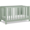 image:imageCarters by Davinci Colby Grow 6in1 Convertible Baby Crib Light Sage  Converts from Portable Bassinet to FullSize Crib FullSize Crib w Wheels Daybed Junior Bed FullSize Bed  GREENGUARD
