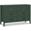 image:imageDavinci Beau 6Drawer Baby Dresser GREENGUARD Gold Certified Honey  6 Spacious SmoothGliding Drawers w Ample Storage  Durable amp Modern EasytoAssemble Nursery Dresser for Kids Boys amp GirlsForest Green
