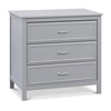 image:imageDavinci Charlie 3 Drawer Dresser  GREENGUARD Gold Certified Small Dresser with Drawers Chest for Nursery  Bedside Nightstand  Wooden Cabinet for Bedroom Living Room Closet  Easy Assembly GreyGrey