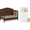 image:imageDavinci Charlie 4in1 Convertible Crib GREENGUARD Certified Honey  Converts to Toddler Bed Daybed FullSize Bed 4 Adjustable Mattress Heights Conversion Kits Sold Separately Easy AssemblyEspresso