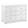 image:imageDavinci Charlie 6Drawer Double Dresser in WhiteWhite