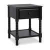 image:imageDavinci Jenny Lind Spindle Nightstand in EbonyEbony